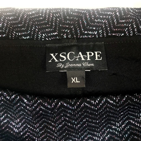 XSCAPE By Joanna Chen Off-The-Shoulder Blouse, XL - Picture 4 of 8